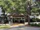 Exterior view of a covered pavilion structure on the grounds at 415 Ocean Creek Dr. # 2117, Myrtle Beach, SC 29572