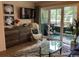 Inviting living area featuring sliding doors to a balcony and modern furnishings at 415 Ocean Creek Dr. # 2117, Myrtle Beach, SC 29572