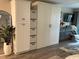 Living space featuring ample storage, modern decor, and natural light at 415 Ocean Creek Dr. # 2117, Myrtle Beach, SC 29572
