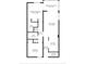 Detailed floor plan highlighting the layout of the home at 4303 South Ocean Blvd. # 303, North Myrtle Beach, SC 29582