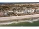 Breathtaking aerial view of beachfront property and sparkling ocean waters at 4307 Beverly Ct., North Myrtle Beach, SC 29582