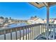 Balcony overlooking a pond with a water fountain at 510 Fairwood Lakes Dr. # 18N, Myrtle Beach, SC 29577