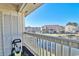 Balcony with a view of the community and water features at 510 Fairwood Lakes Dr. # 18N, Myrtle Beach, SC 29577