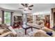 Bright and airy living room with an open concept, hardwood floors, and stylish furnishings at 5113 Pee Dee Ln., Murrells Inlet, SC 29576