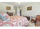 Cozy bedroom with soft lighting, inviting bed, and serene decor providing a peaceful retreat for rest and relaxation at 5852 Longwood Dr. # 302, Murrells Inlet, SC 29576
