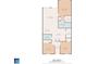 Detailed floor plan showcasing layout, dimensions, and room names at 5852 Longwood Dr. # 302, Murrells Inlet, SC 29576