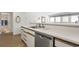 The kitchen has stainless steel appliances and plenty of counter space at 5905 South Kings Hwy. # 5202, Myrtle Beach, SC 29575