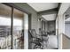 Relaxing balcony with cozy seating, perfect for enjoying outdoor living and beautiful views at 5905 South Kings Hwy. # A518, Myrtle Beach, SC 29575