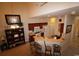 Spacious kitchen with an island and bar seating overlooking the living space at 6172 Catalina Dr. # 612, North Myrtle Beach, SC 29582