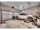 Spacious garage with ample room for parking, storage, and other household projects at 9 Winnowing Way, Pawleys Island, SC 29585