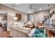 Spacious living room features neutral walls, hardwood floors, and ample seating at 9 Winnowing Way, Pawleys Island, SC 29585