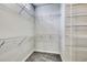 Bright walk-in closet features adjustable white wire shelving and neutral carpeting at 1095 Laconic Dr., Myrtle Beach, SC 29588