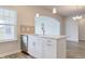 Kitchen island with stainless steel dishwasher and views into the living area at 1095 Laconic Dr., Myrtle Beach, SC 29588