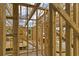 New construction home showing the raw wood frame, illustrating the initial stages of building a sturdy home at 118 Westfield Circle, Conway, SC 29526