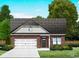 Charming brick home with an attached garage, landscaped yard and classic architectural details at 118 Westfield Circle, Conway, SC 29526