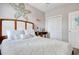 Well-lit bedroom with beach-themed decorations at 121 Waypoint Ridge Ave. # P-15, Little River, SC 29566