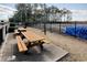 Exterior view of a picnic area with picnic tables and grills at 121 Waypoint Ridge Ave. # P-15, Little River, SC 29566