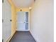 Welcoming condo entrance featuring tile flooring, a white door, and unit number 501 at 135 S Dunes Dr. # 501, Pawleys Island, SC 29585