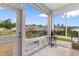Enclosed sunroom with large windows providing great backyard views at 171 Cassina Dr., Longs, SC 29568