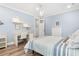 Bedroom featuring a modern design with a study area, stylish lighting and minimalist decor at 201 West Isle Of Palms Ave., Myrtle Beach, SC 29579