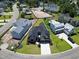 Aerial view of a home showcasing its location within a well-planned community at 2205 Yellow Morel Way, Myrtle Beach, SC 29579