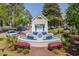 Attractive community fountain featuring a nautical theme, lush landscaping, and community signage at 222 Landing Rd. # 1811, North Myrtle Beach, SC 29582