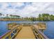 Waterfront community dock features seating and scenic views of the surrounding nature at 222 Landing Rd. # 1811, North Myrtle Beach, SC 29582