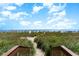 Pathway to the pristine beach offering convenient access for residents and guests at 2801 S Ocean Blvd. # 535, North Myrtle Beach, SC 29582