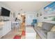 Comfortable living room with stylish decor at 2801 S Ocean Blvd. # 535, North Myrtle Beach, SC 29582