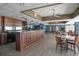 The restaurant boasts an open floorplan with neutral colors, modern lighting and plenty of seating at 2801 S Ocean Blvd. # 535, North Myrtle Beach, SC 29582