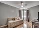 Bedroom features a day bed, hardwood floors, natural lighting and neutral paint colors at 403 Chesterfield Ct., Myrtle Beach, SC 29577