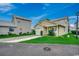 Well-manicured lawn complements this charming home with an attached garage and inviting curb appeal at 403 Chesterfield Ct., Myrtle Beach, SC 29577