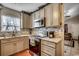 Bright kitchen with granite countertops, stainless steel appliances, and updated cabinets and hardware at 403 Chesterfield Ct., Myrtle Beach, SC 29577
