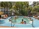 Cozy hot tub with tropical landscaping, providing a serene and private retreat for relaxation at 4800 S Ocean Blvd. # 1221, North Myrtle Beach, SC 29582