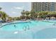 Large outdoor swimming pool with beach access, offering a refreshing and scenic experience at 4800 S Ocean Blvd. # 1221, North Myrtle Beach, SC 29582