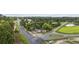 Aerial view of the house located on a corner lot at 4860 Highway 378, Conway, SC 29527