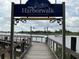 Harborwalk sign showing shopping and dining at 514 Palm St., Georgetown, SC 29440