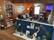Inviting living room with a comfortable leather couch and stylish decor throughout the area at 514 Palm St., Georgetown, SC 29440