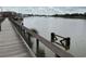 Beautiful waterfront with a dock and serene water views, perfect for boating and relaxation at 514 Palm St., Georgetown, SC 29440