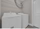 Modern laundry room with washer and dryer hookups at 5621 Camilla Ct., Myrtle Beach, SC 29579