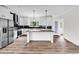 Spacious kitchen featuring white cabinets, stainless appliances, center island, and a pantry at 565 Kent Rd., Georgetown, SC 29440