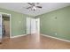 Bedroom showing hardwood flooring, paint color, and natural light at 568 Rosedale Dr., Aynor, SC 29511