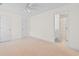 Neutral Primary bedroom with carpeted floors and bathroom view at 613B 3Rd Ave. S, North Myrtle Beach, SC 29582