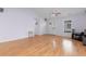 Spacious living room with hardwood floors at 613B 3Rd Ave. S, North Myrtle Beach, SC 29582