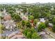 Scenic aerial view pinpointing the property's location within a lush, green neighborhood near coastal attractions at 614 15Th Ave. S # 41, Surfside Beach, SC 29575