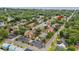 Overhead shot emphasizing the property's advantageous placement within a verdant residential community by the ocean at 614 15Th Ave. S # 41, Surfside Beach, SC 29575