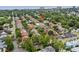 Extensive aerial panorama illustrating the property's setting in a thriving community with convenient parking at 614 15Th Ave. S # 41, Surfside Beach, SC 29575