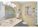 A full bath features a large vanity, a mirror with lighting and shower-tub combo at 614 15Th Ave. S # 41, Surfside Beach, SC 29575