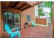 Cozy patio with a grill and sliding glass doors, perfect for relaxing and outdoor dining at 614 15Th Ave. S # 41, Surfside Beach, SC 29575