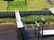A private boat dock boasts a lift and a walkway to shore at 620 Lorenzo Dr. # 620, North Myrtle Beach, SC 29582